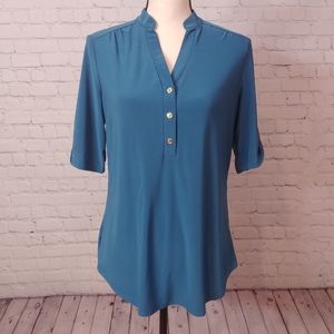 Ladies' Teal Blouse